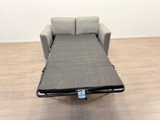 Apartment 2 Seater Sofa Bed Fabric – Light Grey.