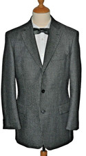 BOSS Hugo Boss jacket size 48 S black-silver model SORSESE virgin wool