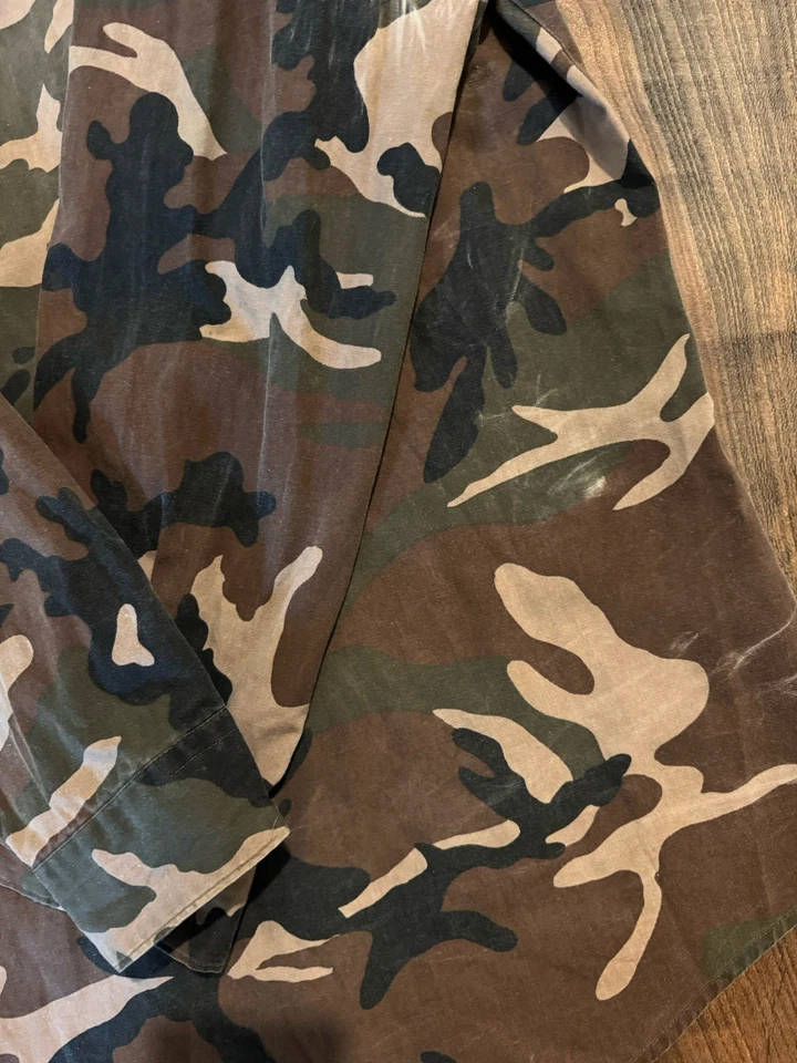 Vintage Winchester Duck Classic Camo Long Sleeve Shirt Men’s Size Large - Image 2 of 3