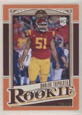 2021 Panini Legacy Rookies Orange 178/199 Marlon Tuipulotu #200 Rookie RC 0h7e