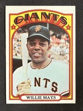 Vintage Willie Mays Baseball Card Timeline: 1951-1974 134