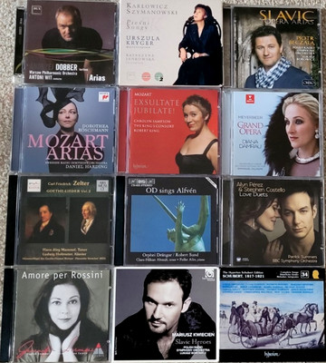 Klassische Arien & Lieder CDs x 12 Restposten Konvolut