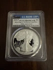2025 P Silver American Eagle $1 Marine Privy PCGS PR69DCAM Milk Spots Present
