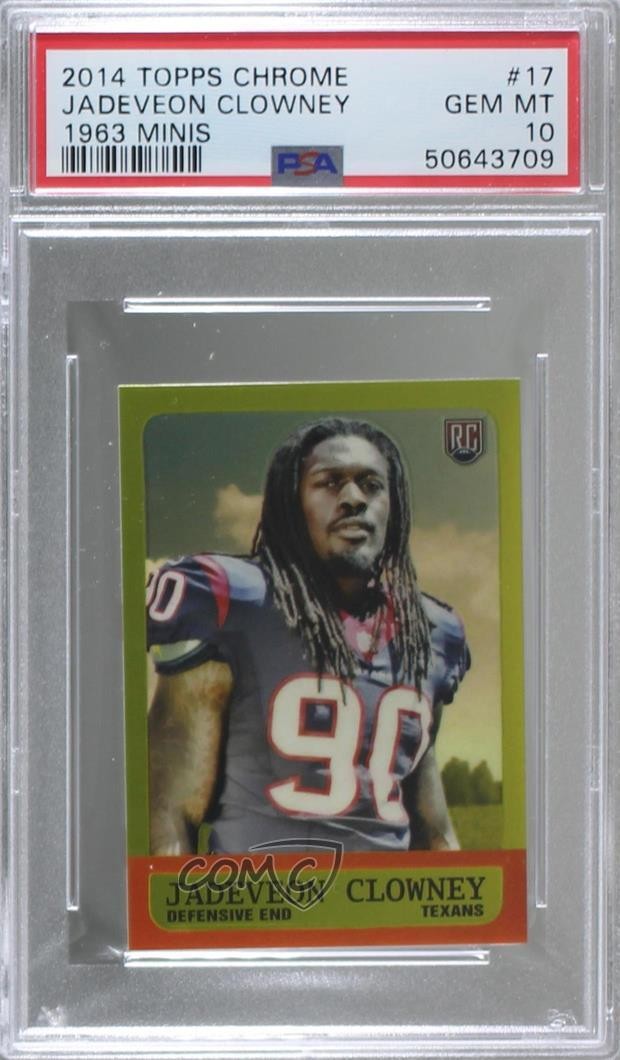 Jadeveon Clowney Topps Chrome 1963 Minis #17 Base