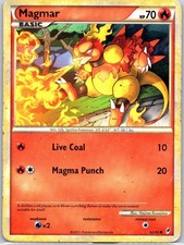 Magmar 62/95 Common Call of Legends Pokemon HP/DM
