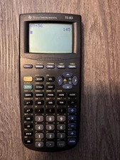 Texas Instruments TI-83 Plus Graphing Calculator W/Cover Working **