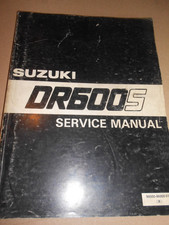 manuale officina SUZUKI DR 600 S