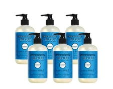 Mrs. MEYER'S CLEAN DAY Liquid Hand Soap Blueberry 12.5oz Pack of 6