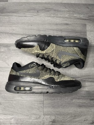 Nike Air Max 1 Ultra Flyknit Neutral Olive 856958-203 UK 6 Herren 