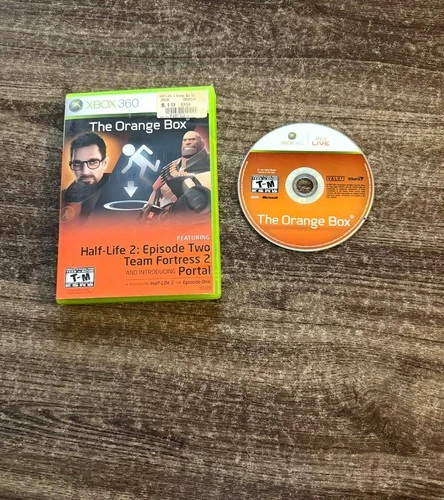 The Orange Box Half Life 2 (Xbox 360, 2007) No Manual! Tested & Working!