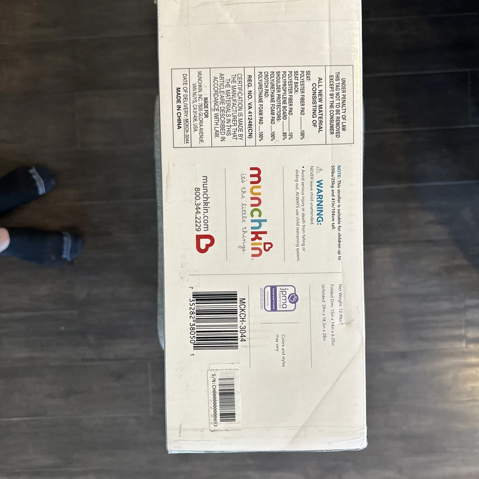 Munchkin Sparrow Travel Baby Stroller, Ultra Compact/light. New In Box - Image 4 of 4