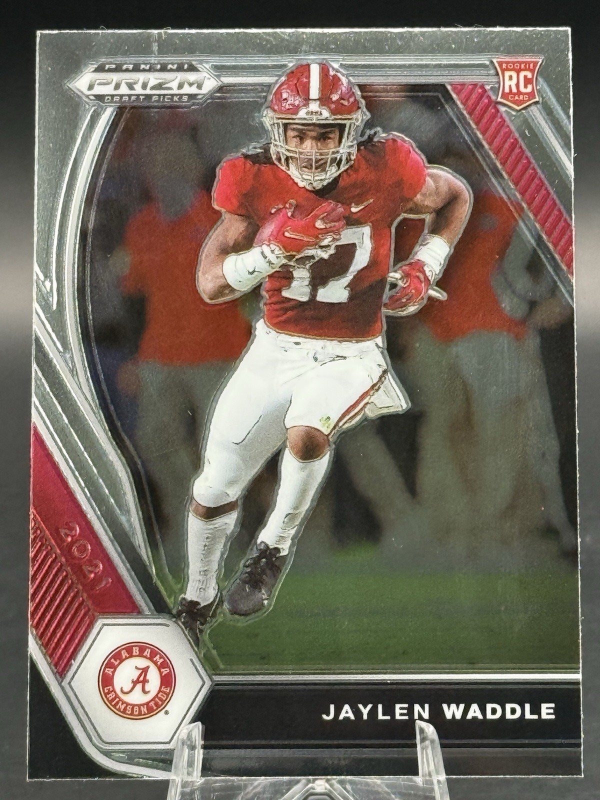 Jaylen Waddle RC 2021 Panini Prizm Draft Picks Rookie #103 Alabama Dolphins IT33