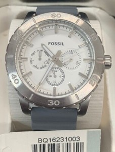 fossil white dial