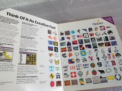 Click Art 65,000 Starter Image Pak Software Windows 3.1 95 + Stationery Shop - Picture 5 of 12