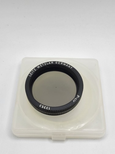 Leica Leitz 13353 Polarised Polarize Filter Lens P-CIR with Box - Picture 2 of 5