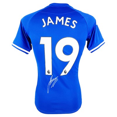 James Rodríguez Autographed Jersey - Everton Football ...