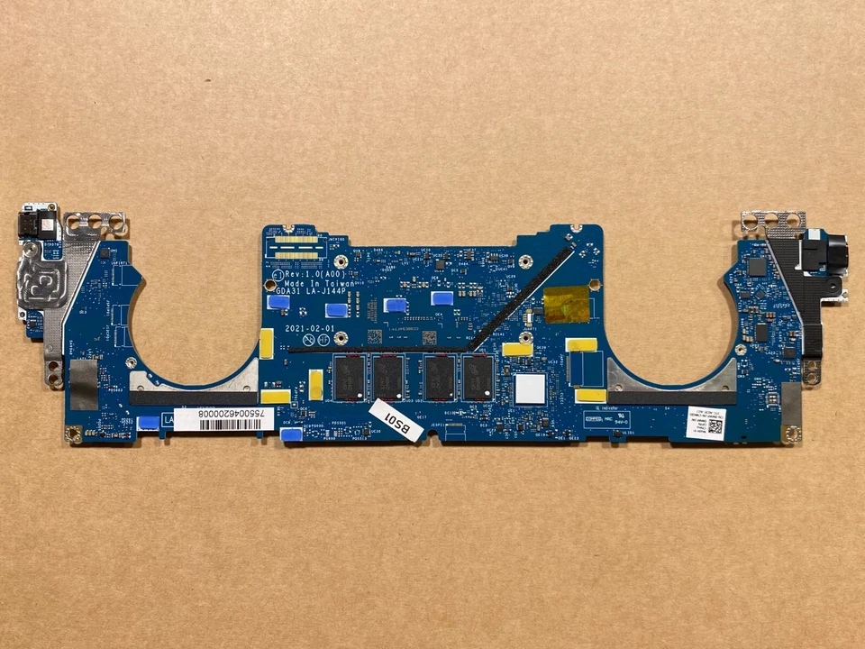 NEW Dell XPS 13 9310 Motherboard Intel i5-1135G7 8GB WWFJW NKJ6T JRYYW LA-J144P - Image 2 of 4
