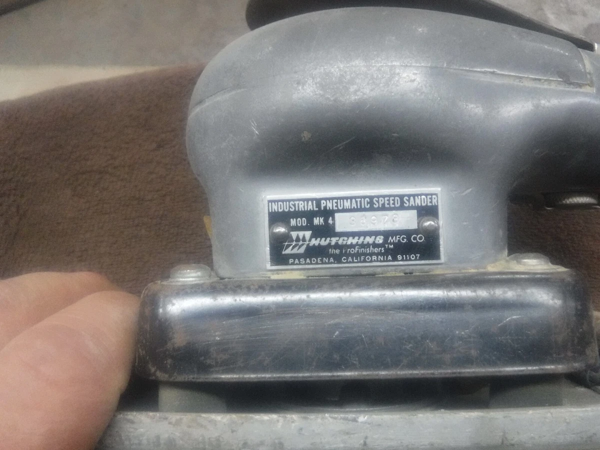 Hutchins industrial pneumatic speed sander deals
