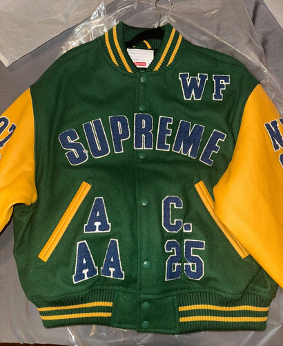 Supreme Praises Varsity Jacket Green Men’s Size Medium *In Hand*