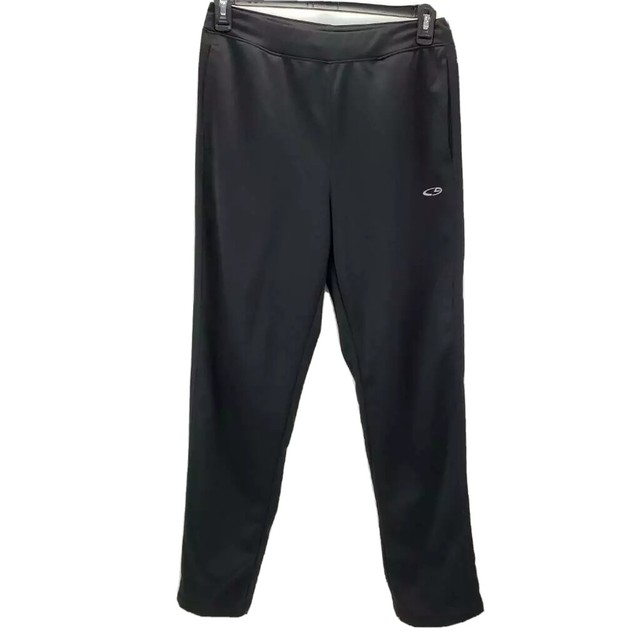 C9 By Champion Duo Dry Unisex Activewear Pants Black High Waist Pockets