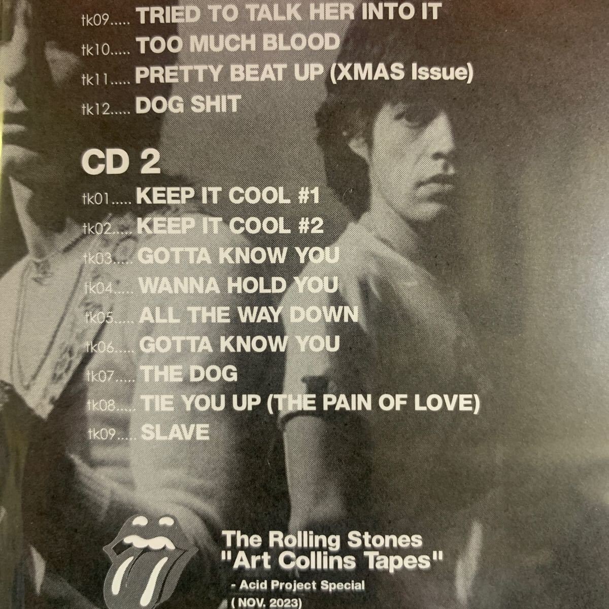 ☆ ROLLING STONES / ART COLLINS TAPES AND MORE アーサー・コリンズ