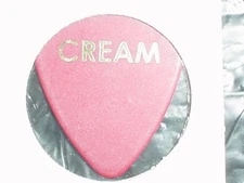CREAM Classic Rock Band Eric Clapton Royal Albert Hall 2005 Gold Red GUITAR PICK