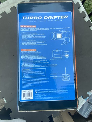 Turbo Drifter Radio Controlled Action Vehicle NEU! Neu im Karton - Bild 5 von 6