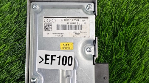 2007-2009 Audi Q7 Botto & Olufsen Stereo Radio Audio Amplificatore 4L0-910-223-K - Foto 12 di 13
