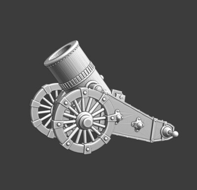 Northern Crusades Miniatures Late Medieval Heavy Mortar Siege Artillery 3D 28mm+