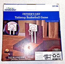 Wooden Tabletop Father's Day Basketball Game Father Son Desk Activity New Wooden