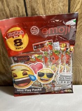 Emoji mini play packs set of 8 for party favors and stocking stuffers