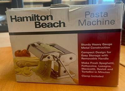 Hamilton Beach Pasta Machine Heavy Gauge Metal Box Never Opened