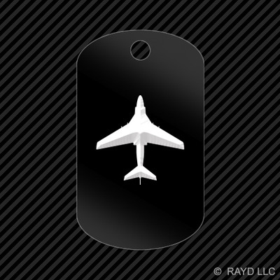 A-6 Intruder Keychain GI dog tag engraved many colors  A6