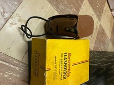 kodak brownie reflex camera with flash holder in original box and carrying case 