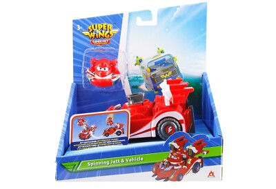 Super Wings Spinning jett & Vehicle EU770310
