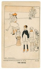 The Rival Children Cartoon Rob Thompson 1907 Postcard