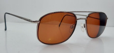 Vintage Stetson Zyloware 058 Gunmetal Pilot Metal Sunglasses Korea FRAMES ONLY