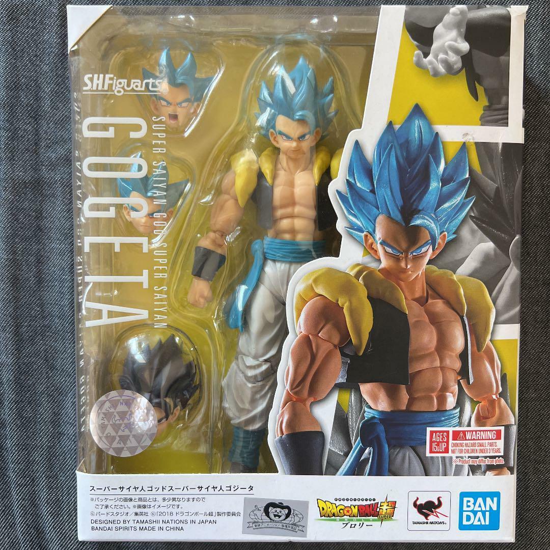 Super Saiyan God SS Gogeta SH Figuarts Dragon Ball Super Broly