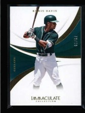 KHRIS DAVIS 2018 PANINI IMMACULATE #102 BASE CARD SP #79/99 AY8948