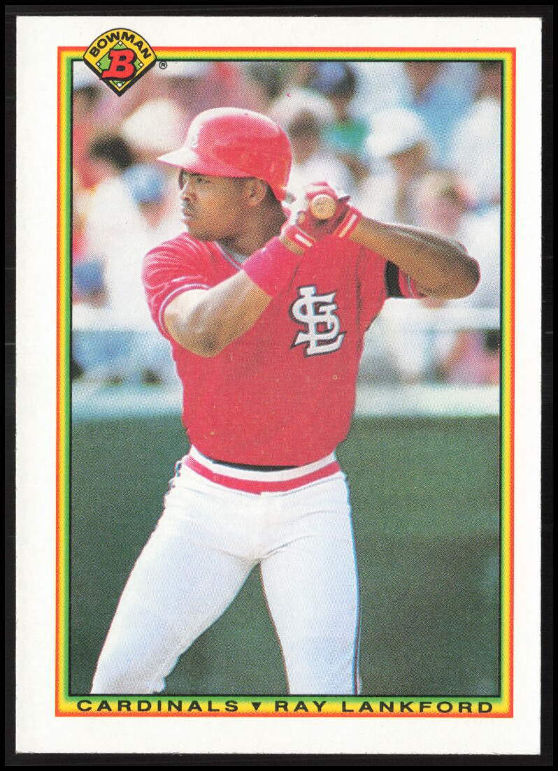 1990 Bowman #192 Ray Lankford St. Louis Cardinals Baseball Card | eBay