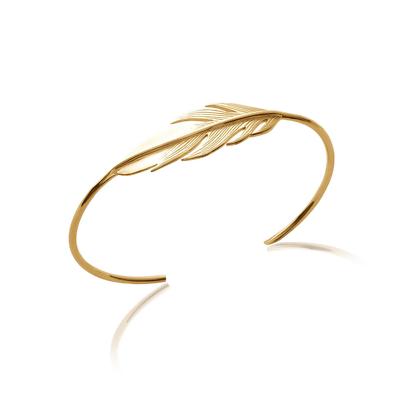 Braccialetti di gioielli alla moda in acciaio inossidabile placcato oro 18K con