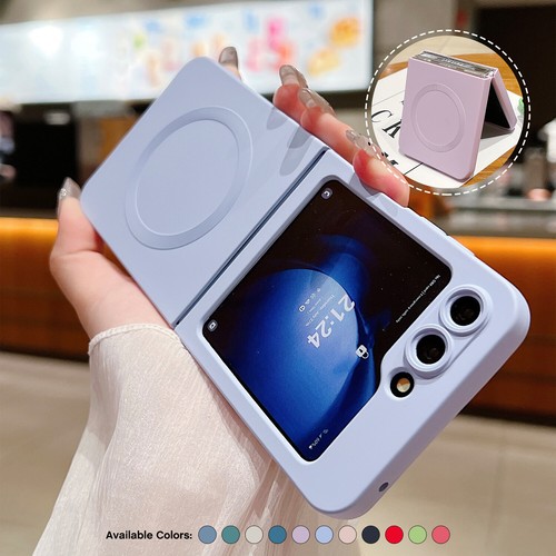 Liquid Silicone Mag Safe Case Shockproof Cover For Samsung Galaxy Z Flip 6/5/4/3 - Picture 13 of 51