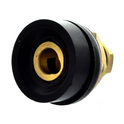 Lenco 08105 LDPM-25 Female Panel Mount - Black
