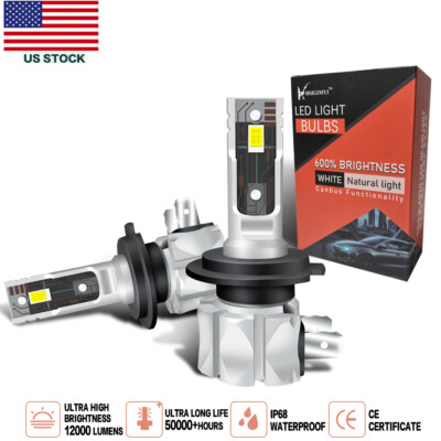 H7 300W Cool White LED Bulbs HIGH Beam Headlight Kit FOR VW Jetta 2006-2019