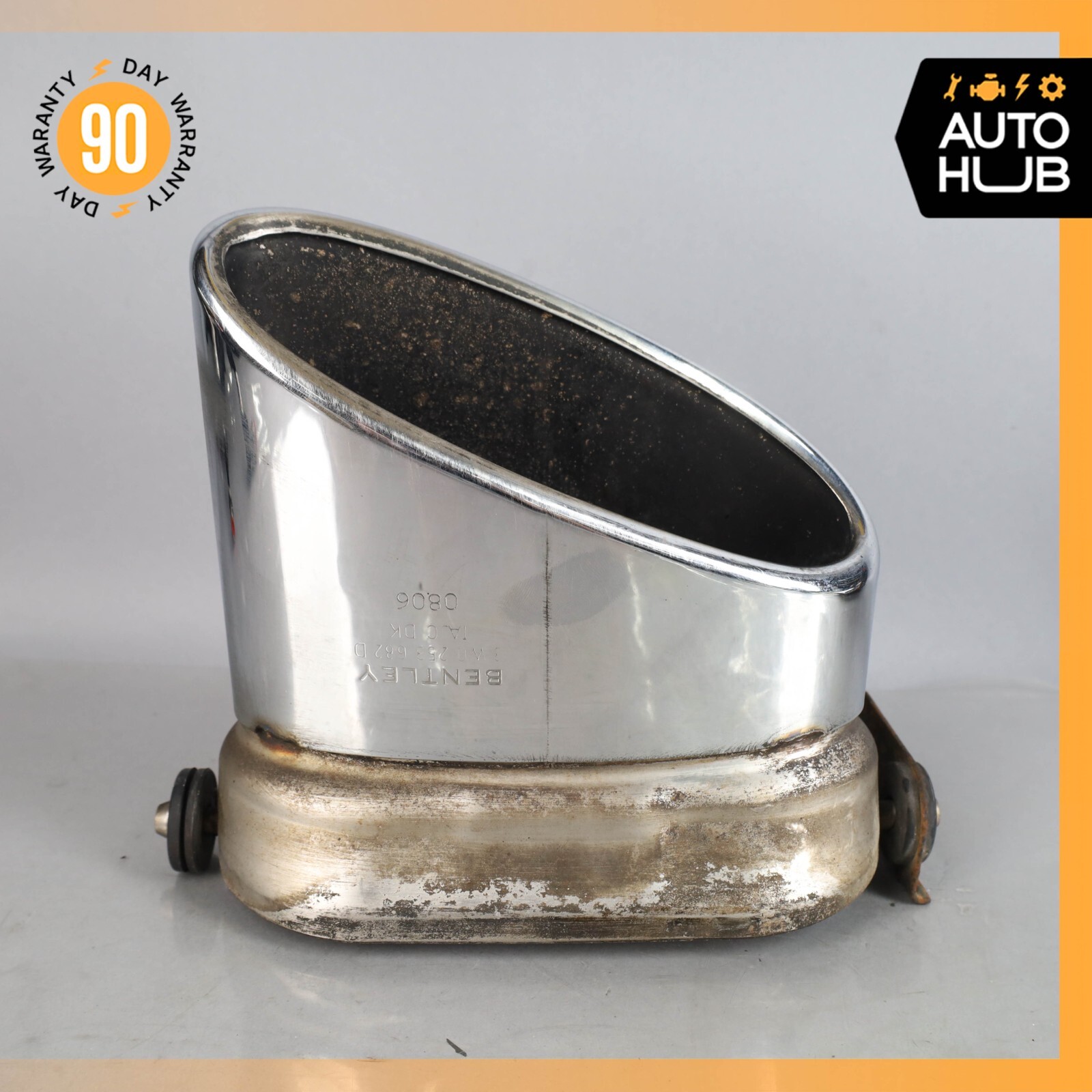 Bentley Continental GTC GT Exhaust Muffler Tips Left and Right Set OEM