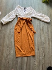 boohoo dress soze 8 off shoulder wrap dress