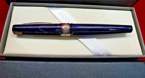 BOLÍGRAFO VISCONTI MIRAGE AZUL MEDIANOCHE KP09-01-RB CON CAJA ORIGINAL - Imagen 4 de 7