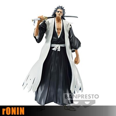 KENPACHI ZARAKI - SOLID AND SOULS - BLEACH GOTEI 13 BANPRESTO FIGUR NEU