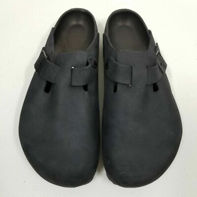 BIRKENSTOCK Boston ブラック 39・25cm Birk Exquisite Boston Leather-black – jeantherapy