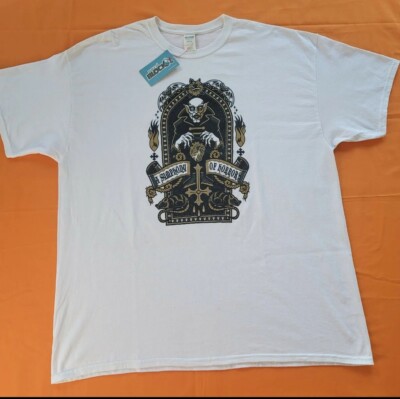 Nosferatu A Symphony Of Horror Nerd Block Men s T-Shirt Size 2XL White